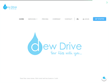 Tablet Screenshot of dewdrive.com